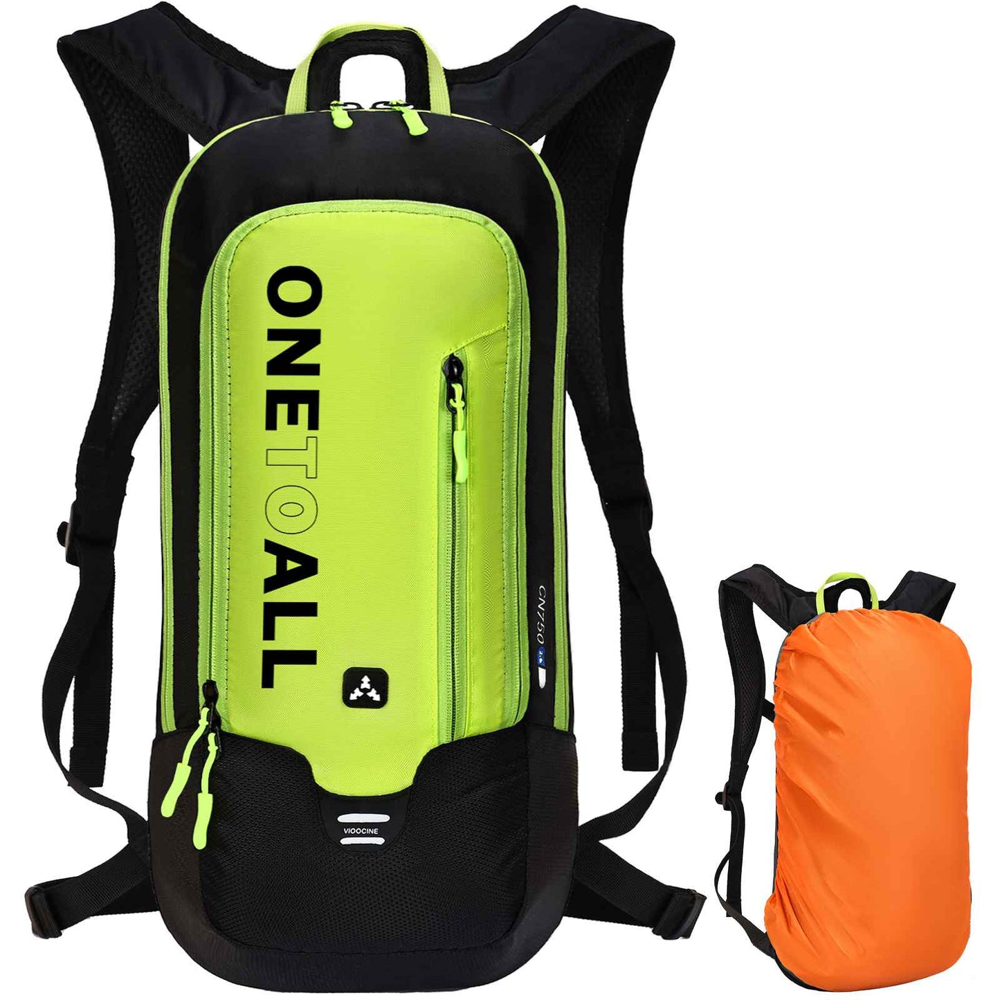 LOCAL LION Cycling Backpack for Men with Rain Cover, Breathable & Lightweight Mountain Bike Bag