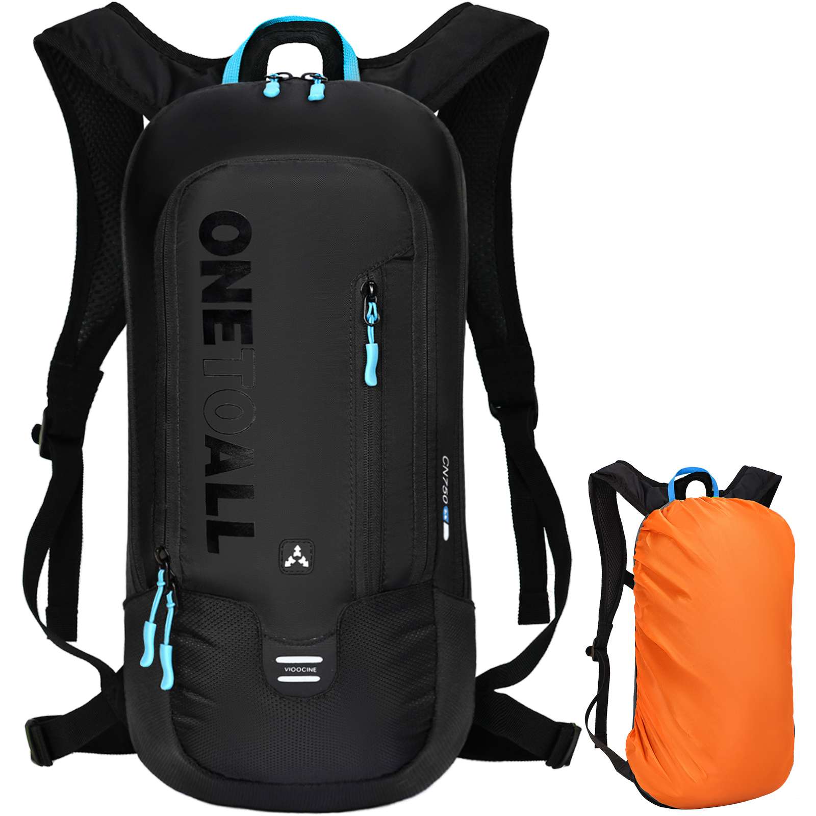 LOCAL LION Cycling Backpack for Men with Rain Cover, Breathable & Ligh