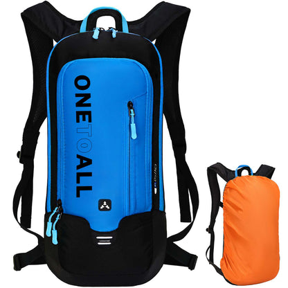 LOCAL LION Cycling Backpack for Men with Rain Cover, Breathable & Lightweight Mountain Bike Bag