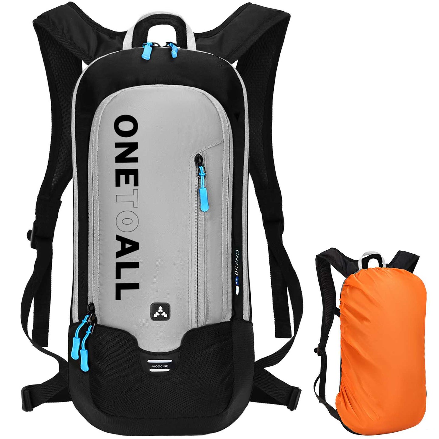 LOCAL LION Cycling Backpack for Men with Rain Cover, Breathable & Lightweight Mountain Bike Bag