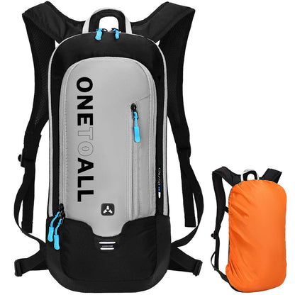 LOCAL LION Cycling Backpack for Men with Rain Cover, Breathable & Lightweight Mountain Bike Bag