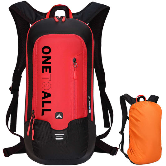 LOCAL LION Cycling Backpack for Men with Rain Cover, Breathable & Lightweight Mountain Bike Bag