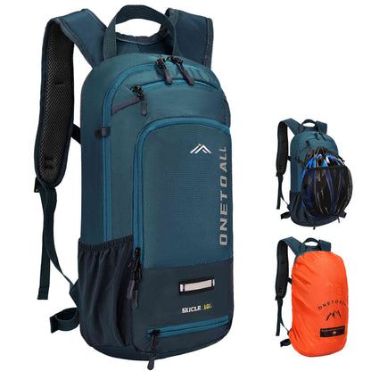 LOCAL LION Hydration Backpack 10L, Waterproof Rucksack with Raincover and Helmet Cover