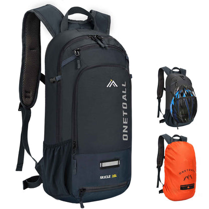 LOCAL LION Hydration Backpack 10L, Waterproof Rucksack with Raincover and Helmet Cover