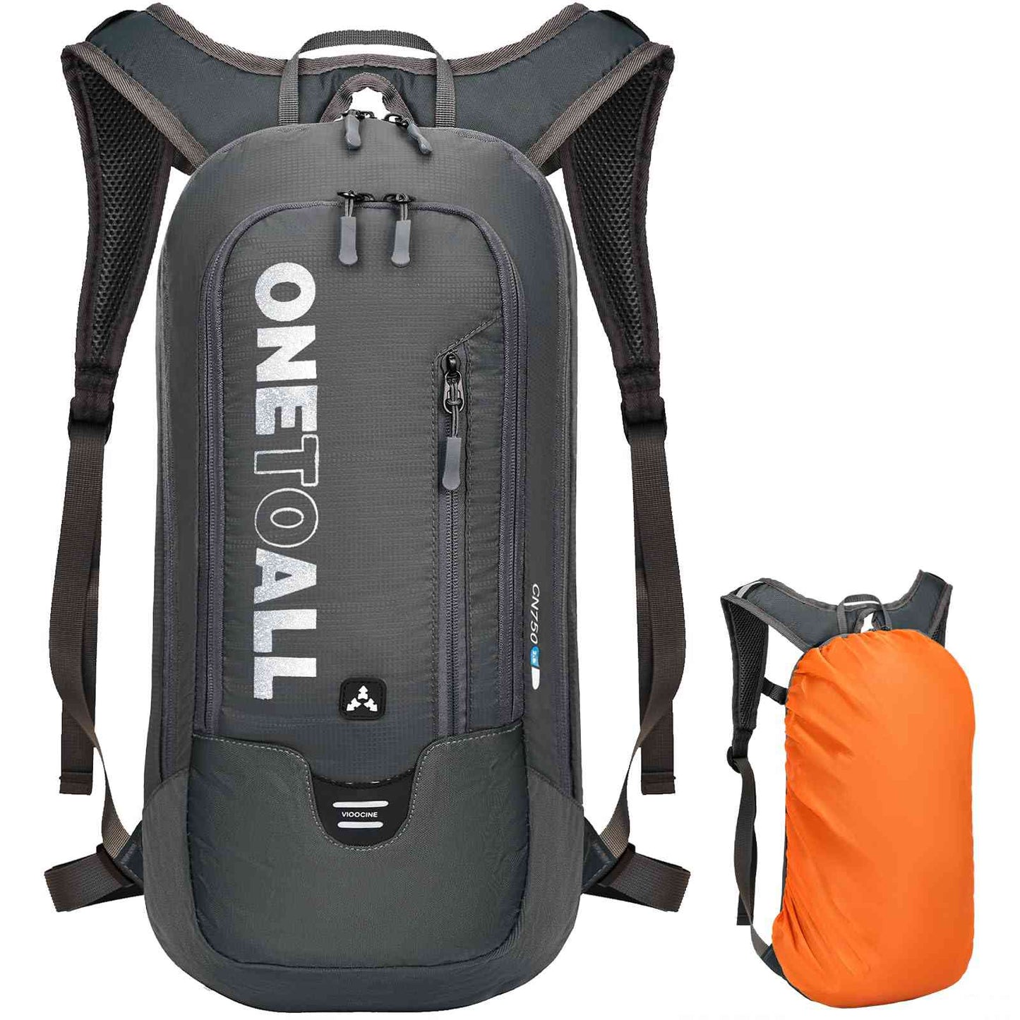 LOCAL LION Cycling Backpack for Men with Rain Cover, Breathable & Lightweight Mountain Bike Bag