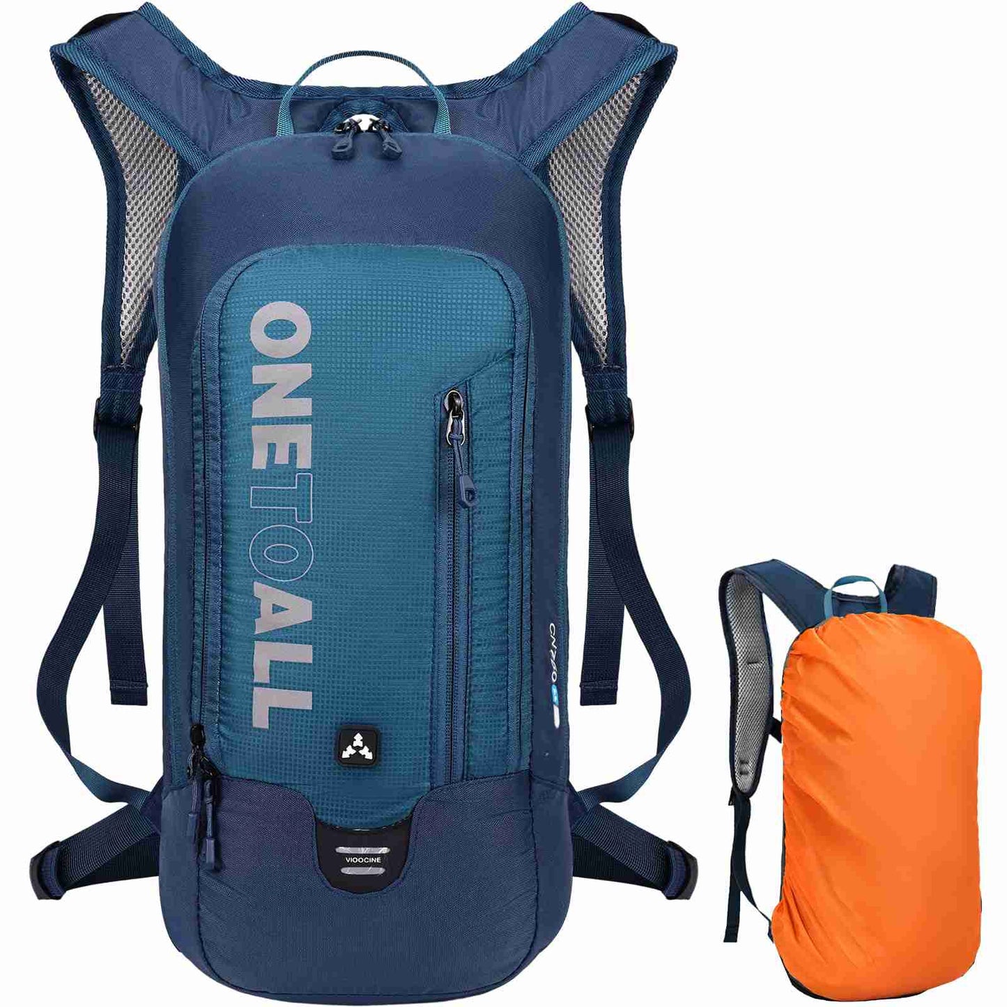 LOCAL LION Cycling Backpack for Men with Rain Cover, Breathable & Lightweight Mountain Bike Bag