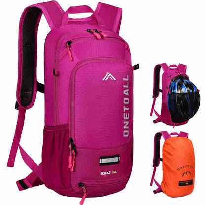 LOCAL LION Hydration Backpack 10L, Waterproof Rucksack with Raincover and Helmet Cover